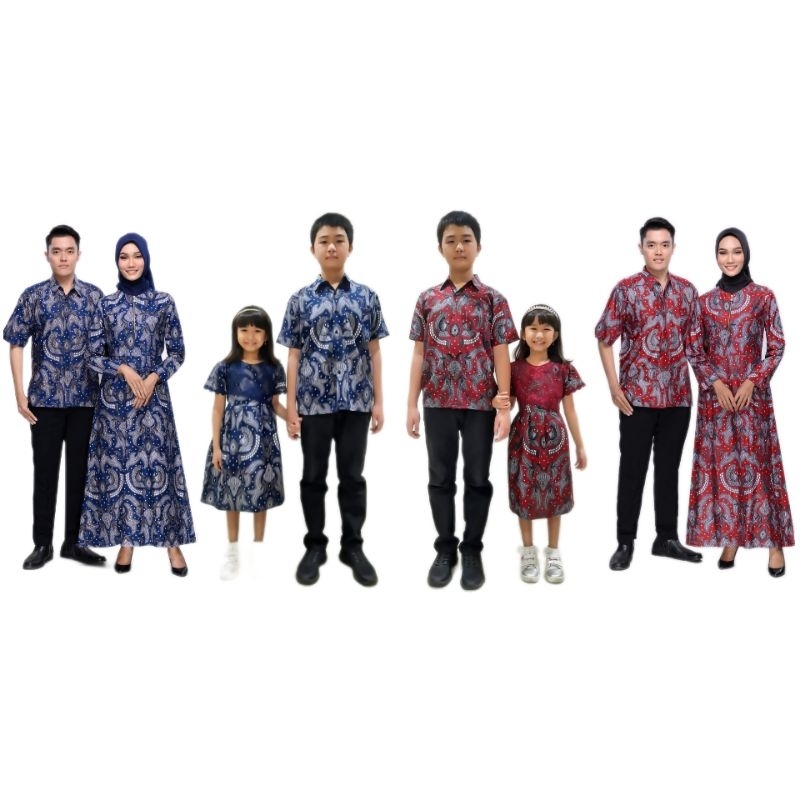 324 Sarimbit seragam keluarga syarii muslim idul fitri