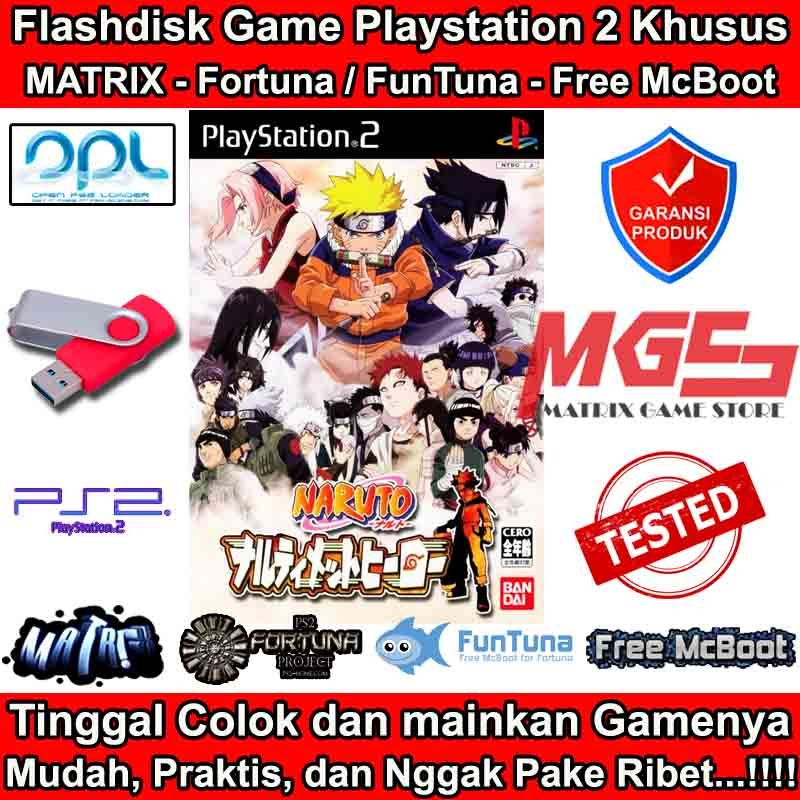Flashdisk Game PS2 PS 2 Naruto - Narutimate Hero 1