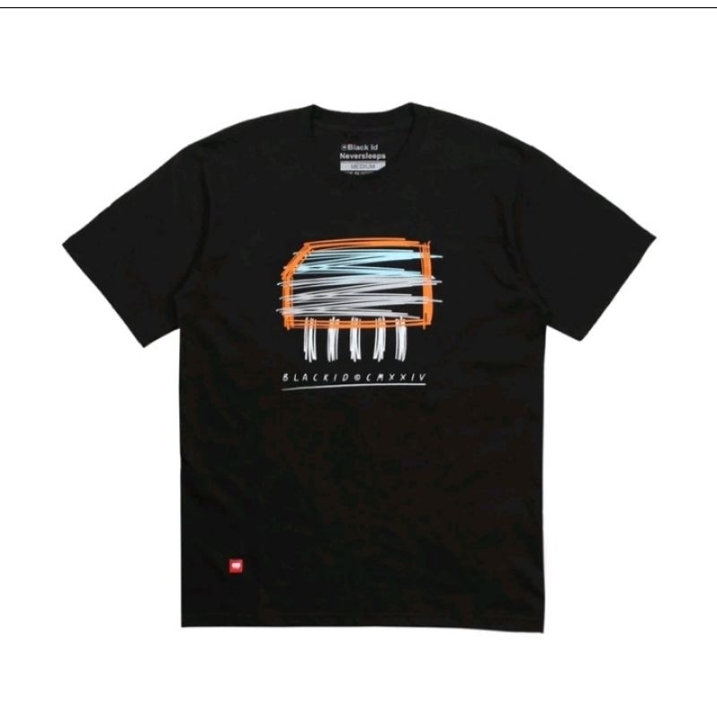 Tshrit Baju Kaos Black ID - T shirt Lengan Pendek Pria | Black Telev
