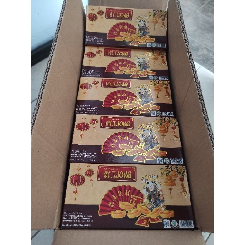 

Kue Keranjang/dodol cina/kue cina Ny.Tjong isi 10 KOTAK(20pcs @-+450gr)