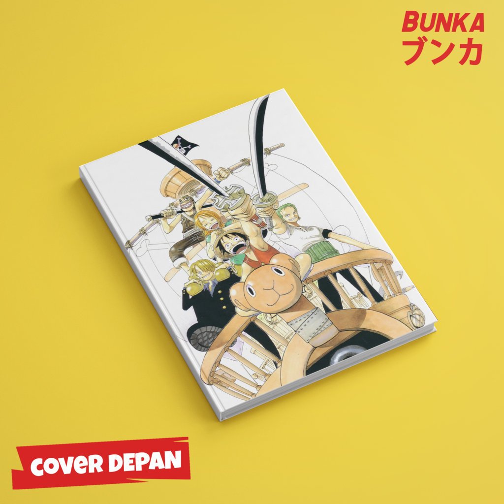 

Note Book Aesthetic Anime One Piece Crew and Going Merry Hardcover A5 Buku Tulis Catatan Notes Agenda Planner Jurnal vintage buku catatan story book kado anniversary valentine cowok cewek murah