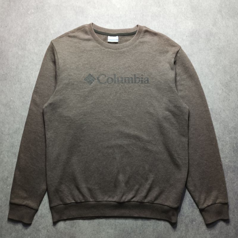 crewneck columbia brown second