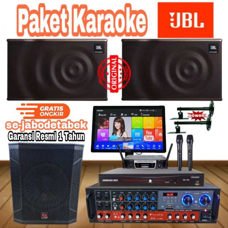Paket Karaoke JBL MK10/Profesional Sound System Karaoke JBL MK10 Original