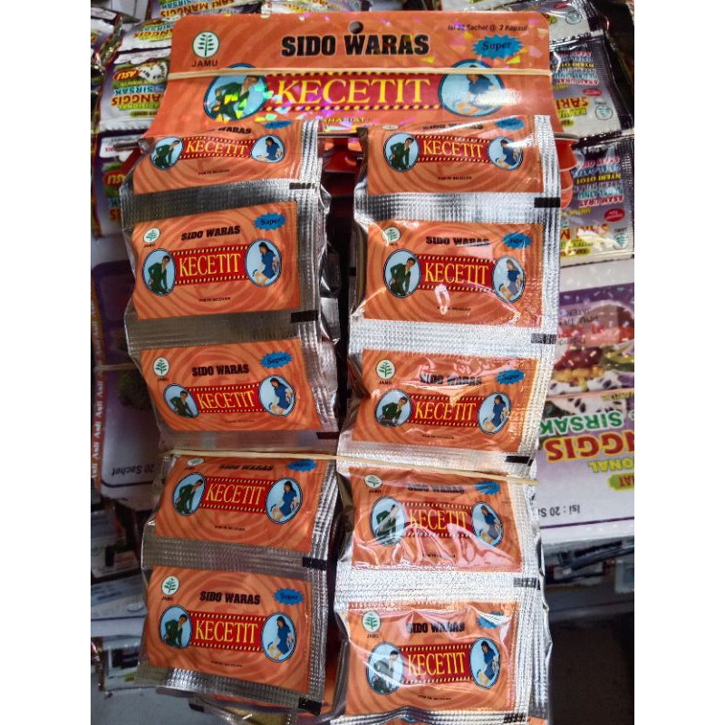 Sido Waras Kecetit Renceng Original