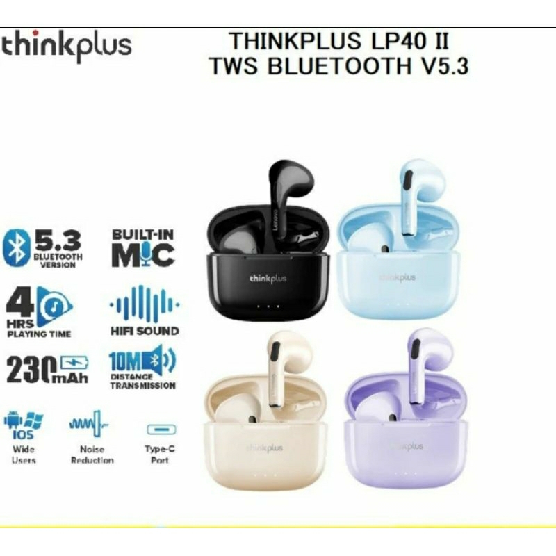 Lenovo Thinkplus LP40 II (White)