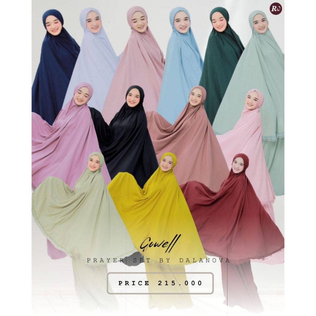 Mukena Premium Gowell Dalanova - Bekasi