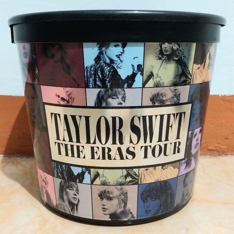 Taylor Swift Eras Tour Movie Popcorn Bucket AMC Tumblr Tumbler Tin Official Merch Merchandise Import