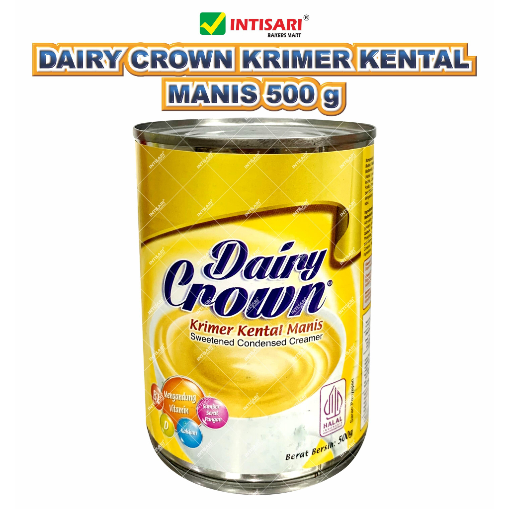 

DAIRY CROWN KRIMER KENTAL MANIS 500 G