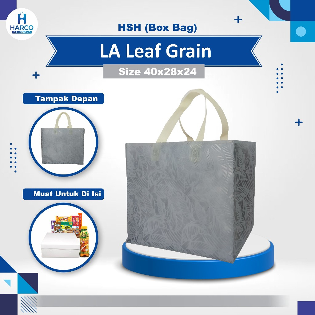 

Tas Hajatan | Tas Spunbond Tekstur | Tas Buat Syukuran | Tas Box Nasi 24x24 | Tas Walimahan Uk. 40x28x24
