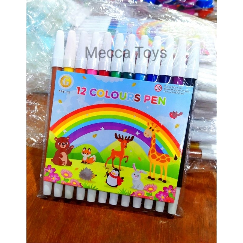 

Spidol 12 Colors Pen / Spidol 12 Warna