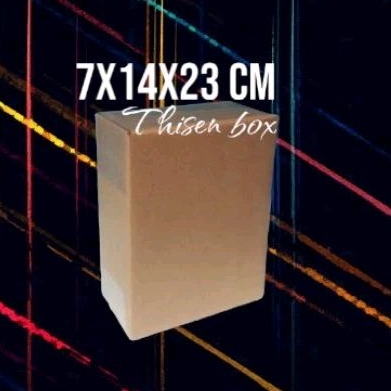 

Kardus box pack 7x14x23 cm | Recycle packaging | dus siap pakai | online shop