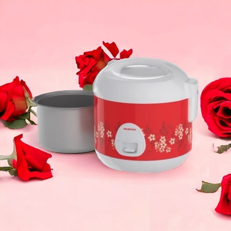 Rice Cooker Maspion MRJ 0622 RDJM / Magic Com Maspion MRJ0622RDJM / Rice Cooker Mini Murah Anti Leng