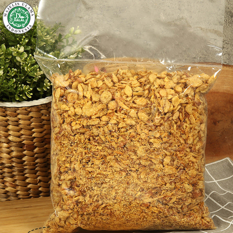 

Bawang Goreng 1kg asli GRADE A bawang merah goreng renyah