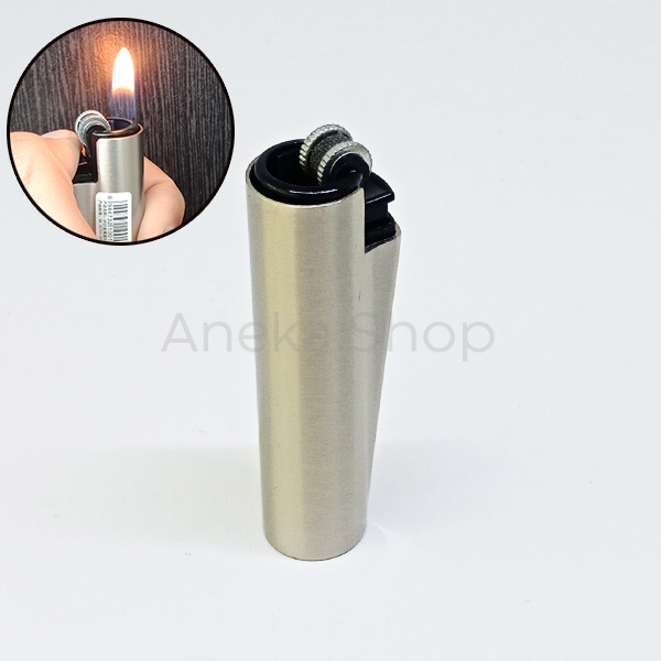 Korek Api Reguler Flame Clipper Metalic Lighter