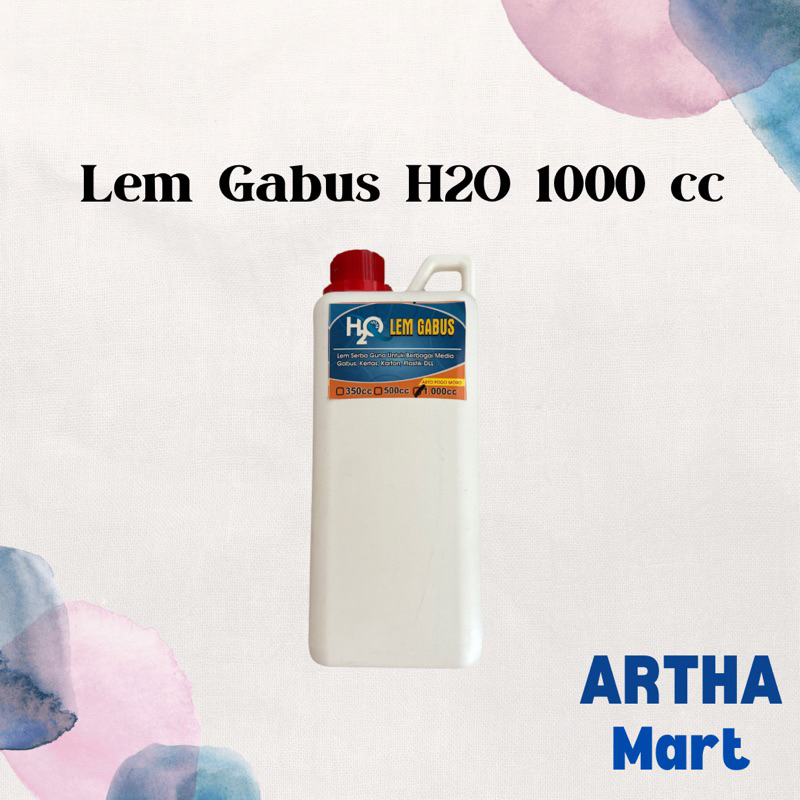 

H2O - LEM GABUS STYROFOAM 1000 CC