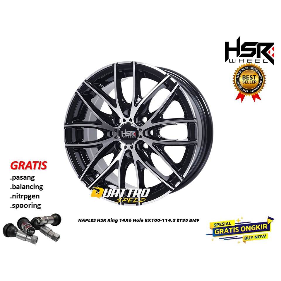 pelek mobil ring 14 standar brio karimun agya ayla calya hsr naples