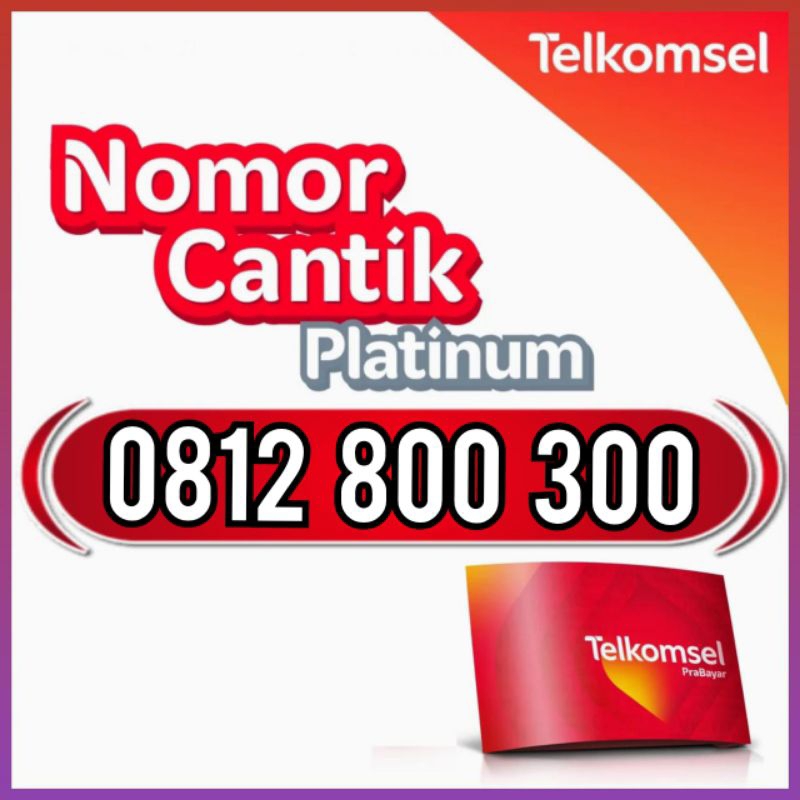 Nomor Cantik 10 Digit Simpati 0812 800 300