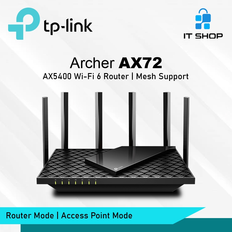 TP-Link Archer AX72 AX5400 Dual-Band Gigabit Wi-Fi 6 Router