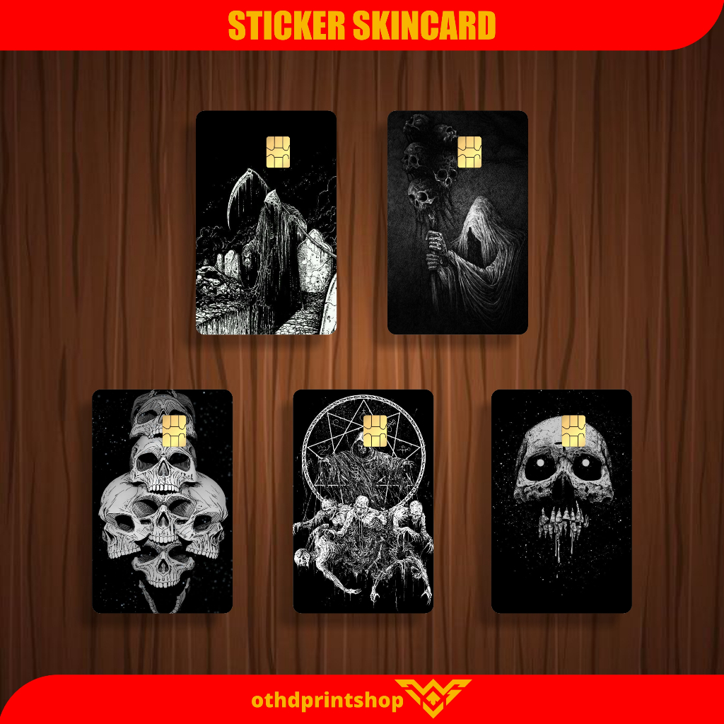 

STIKER ATM STICKER PELINDUNG KARTU SKIN CARD ATM SIM KTP E-MONEY LEM KUAT ANTI GORES