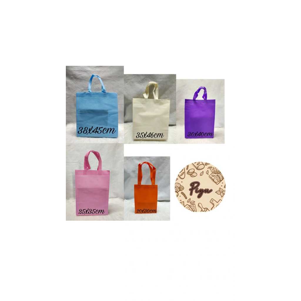 

Tas Spundbond Polos Ukuran 20/25/30/35/38