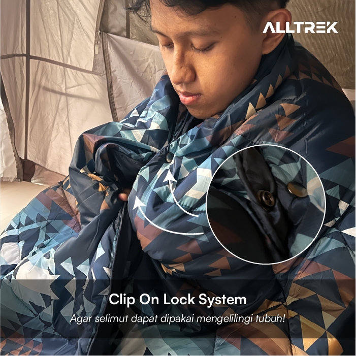 ALLTREK Selimut Tidur Multifungsi FEPAR Camping Blanket Waterproof