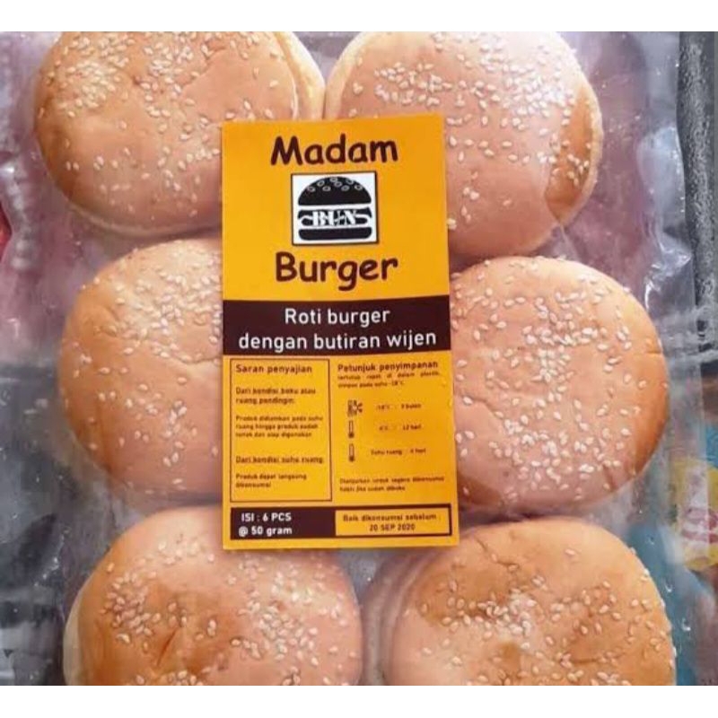 

Madam Bun Roti Burger Wijen Madam Bun Roti Burger Wijen