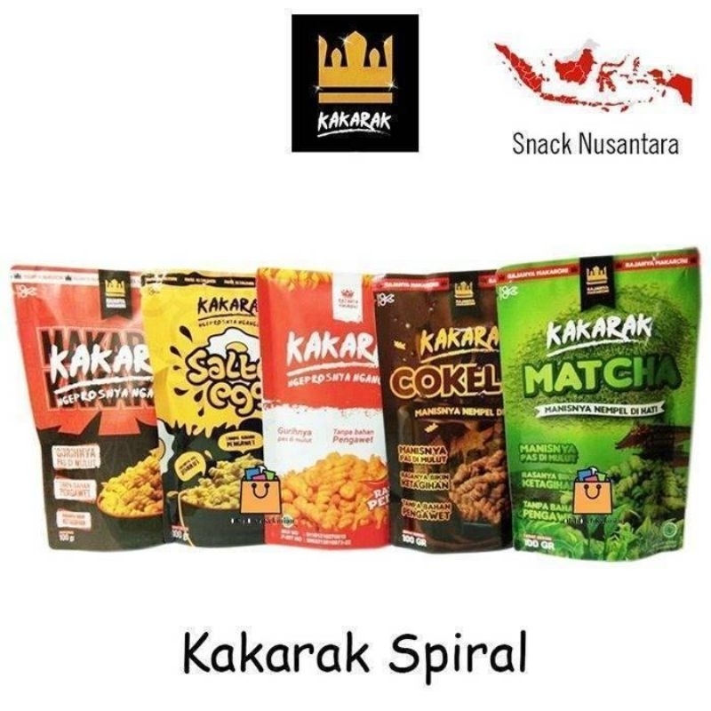 

Kakarak - snack makaroni ringan 135 gr