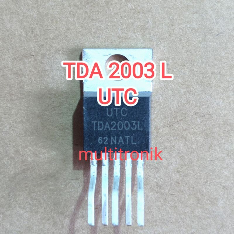 TDA 2003 UTC IC TDA2003L Power Amplifier