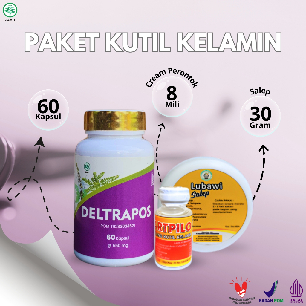 Obat Kutil Kelamin Wanita Pria Salep Perontok Kondiloma Papiloma Jengger Ayam Kapsul Deltrapos Wartp