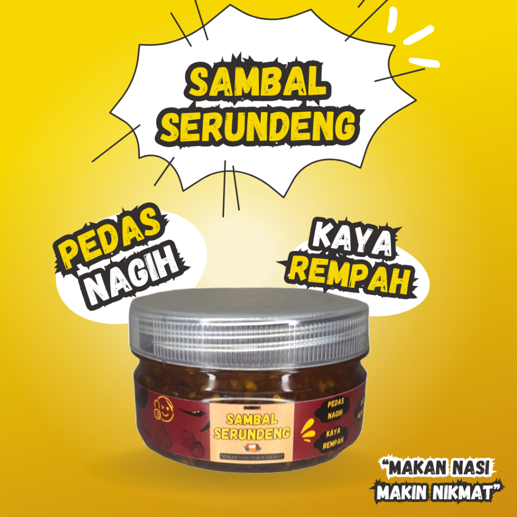 

Sambal Bawang Serundeng 100 Gram