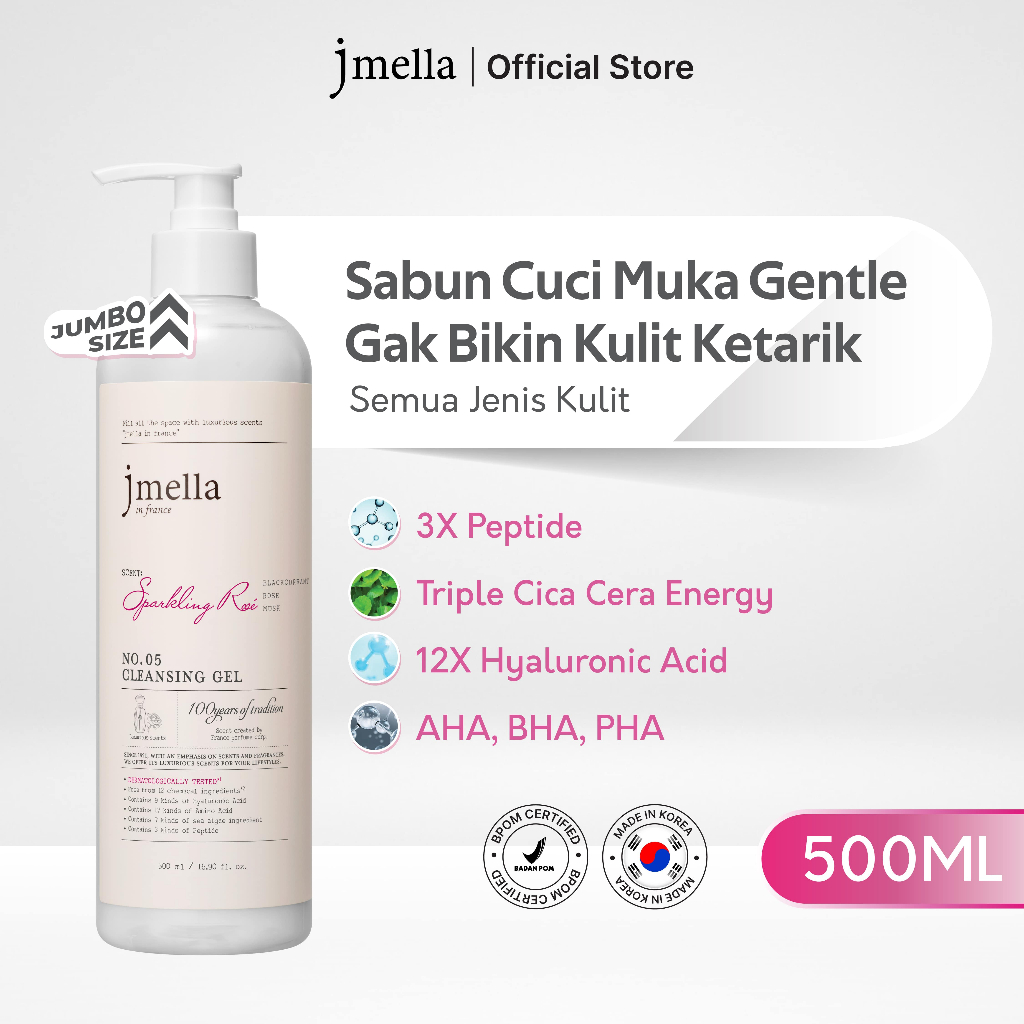 [NEW LAUNCH] JMELLA IN FRANCE SPARKLING ROSE NO. 05 CLEANSING GEL