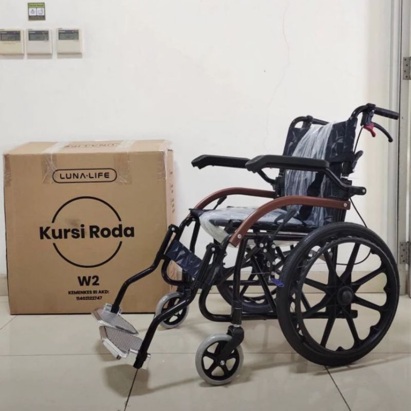 Kursi Roda Travel GTT WC2 Lipat Ban Besar - Kursi Roda Travelling WC2