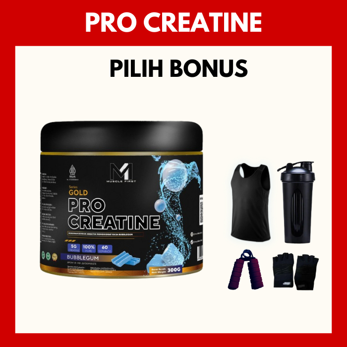 M1 Muscle First Pro Gold Creatine 300 gram / MuscleFirst Creatine Muscle First Creatine