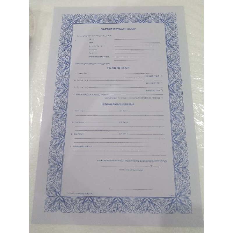 

DAFTAR RIWAYAT HIDUP