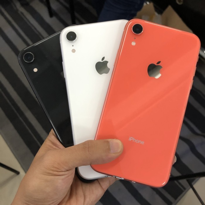 HP Apple iPhone XR 64/128/256GB Fullset Second Berkualitas 100% Original Bergaransi Ex Internasional