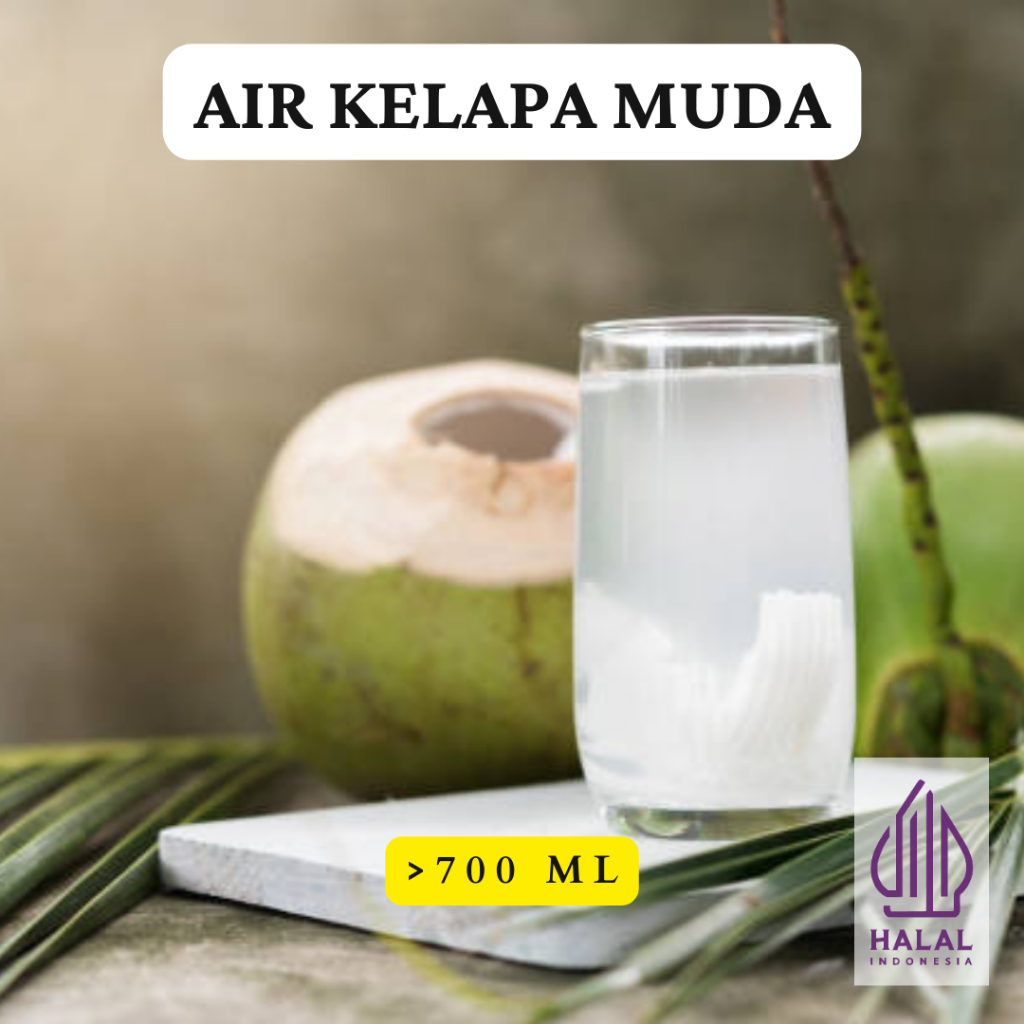 

Air Kelapa Muda Segar >700 ml