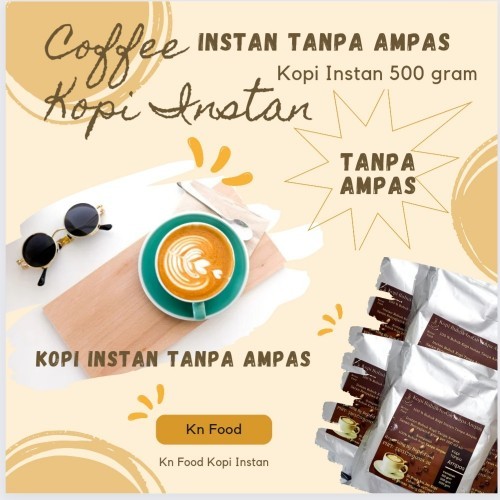 

Spray Dried Instant Coffee 500 gram Kopi Instan Tanpa Ampas (100% Arabica)