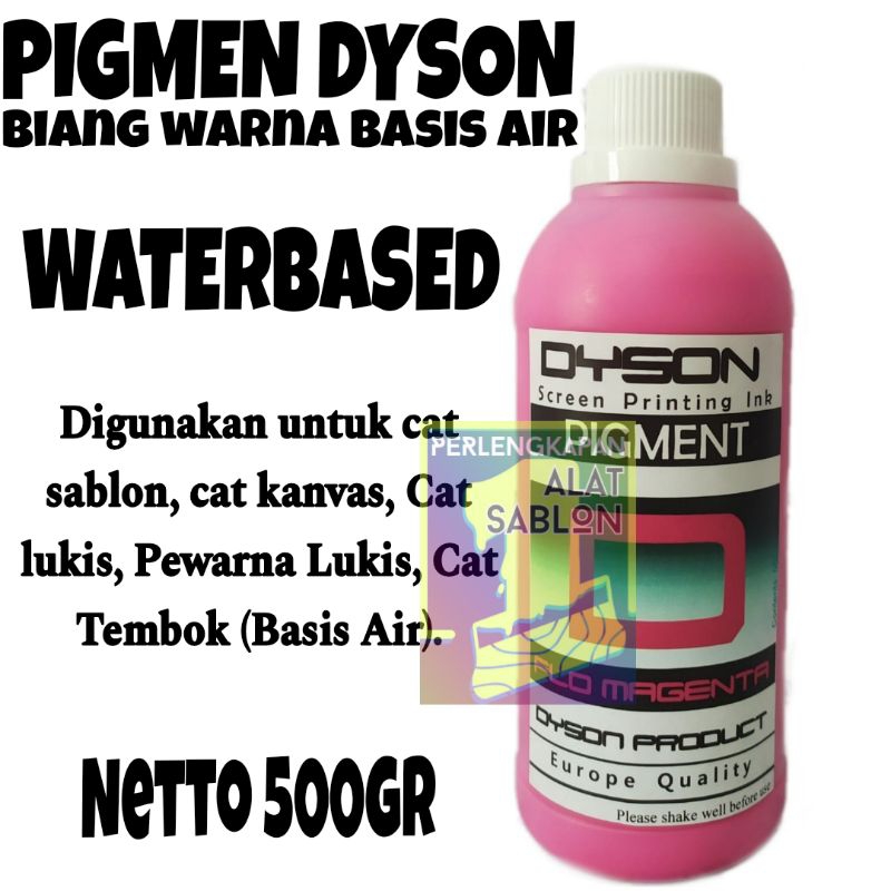 

BIANG WARNA SABLON DYSON FLO MAGENTA 500GR BASIS AIR