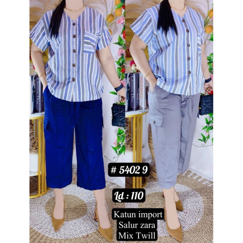 setelan bahan katun rayon twill