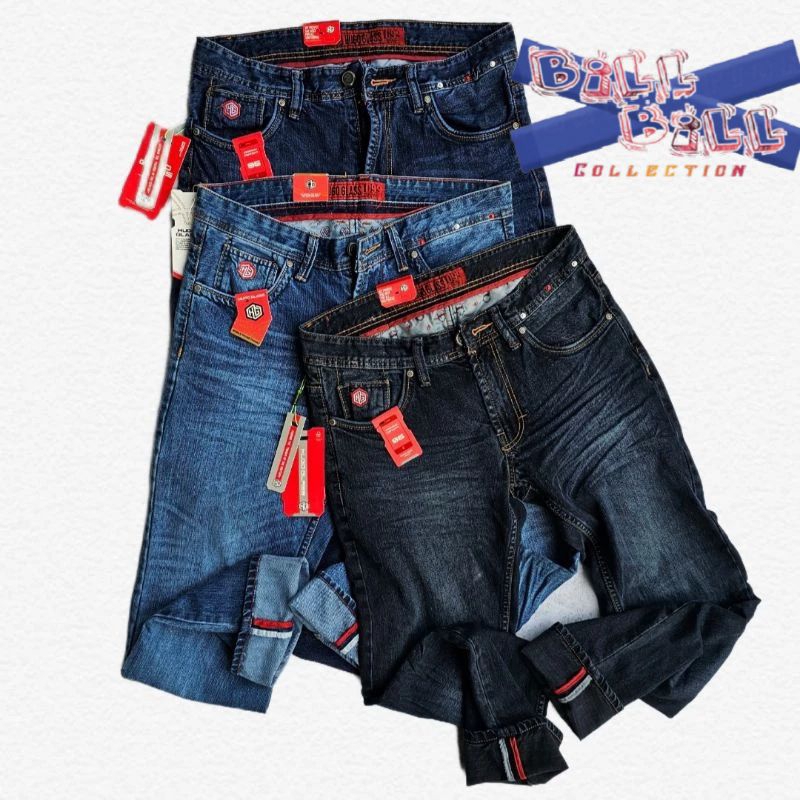 Celana Jeans Panjang Pria Reguler HUGO GLASS ORIGINAL Size 28-33