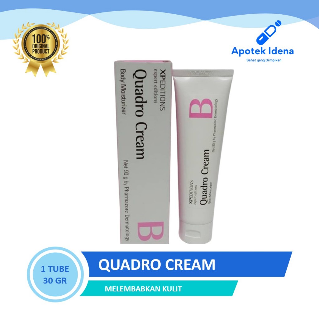 Quadro cream xpeditions (pelembab/ moisturizer kulit) pharmacore Anti Aging