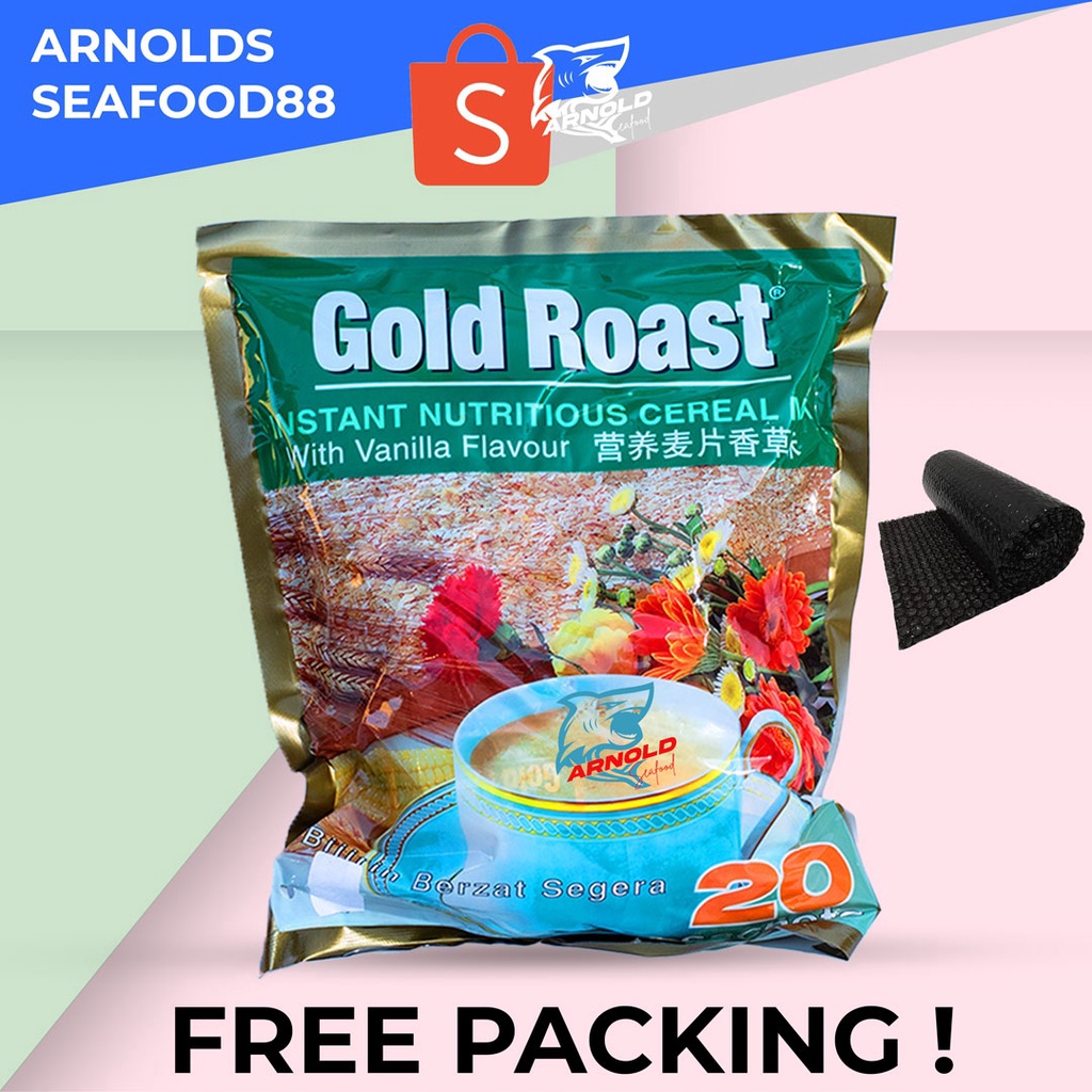 

Terbaik Gold Roast VANILLA Cereal Mix Instant Sereal Instant VANILLA 2 SACHET buruan