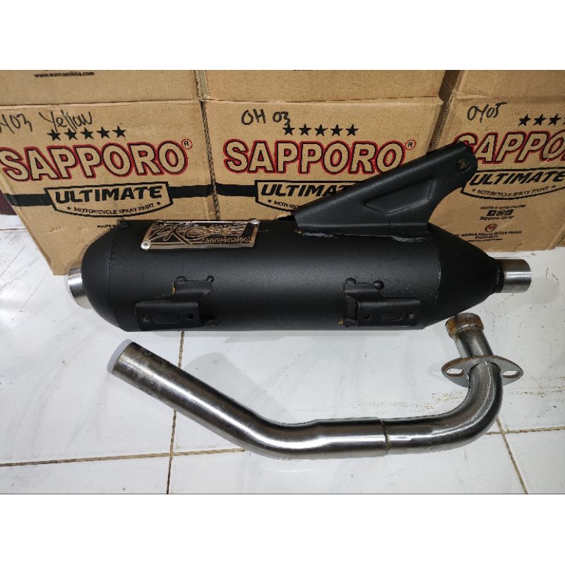 Knalpot ZRC Mio Sporty Smile Kondoman / knalpot zanny knalpot