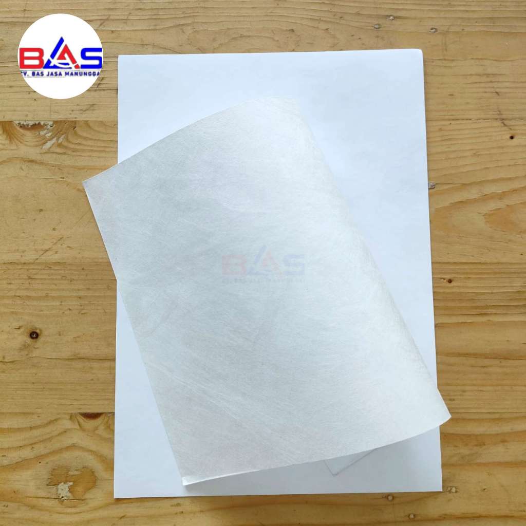 Kertas Tyvek inkjet 1070D (68g) A4 / Bahan Gelang Tiket 100 lembar