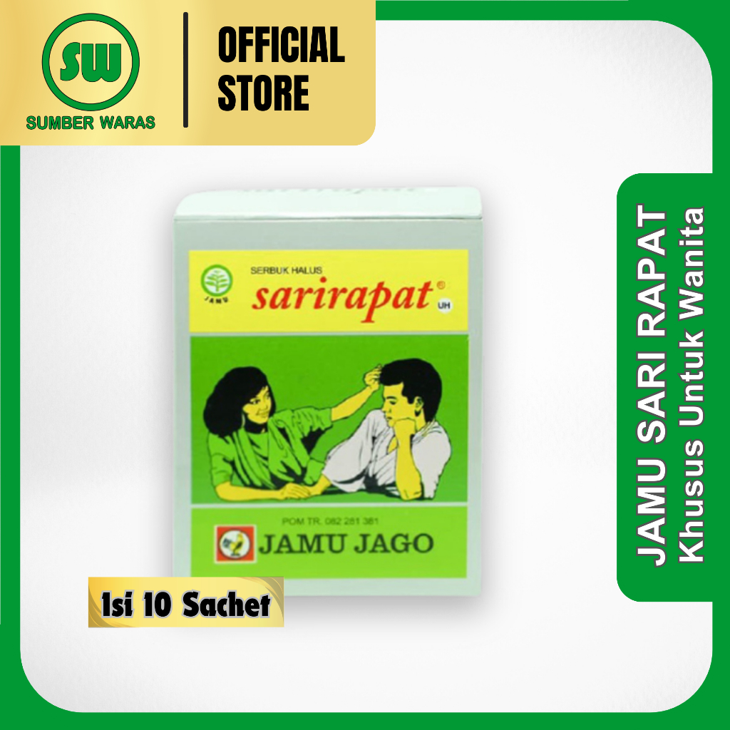 

Jamu Sari Rapat UH - Isi 10 Sachet - Jamu Jago