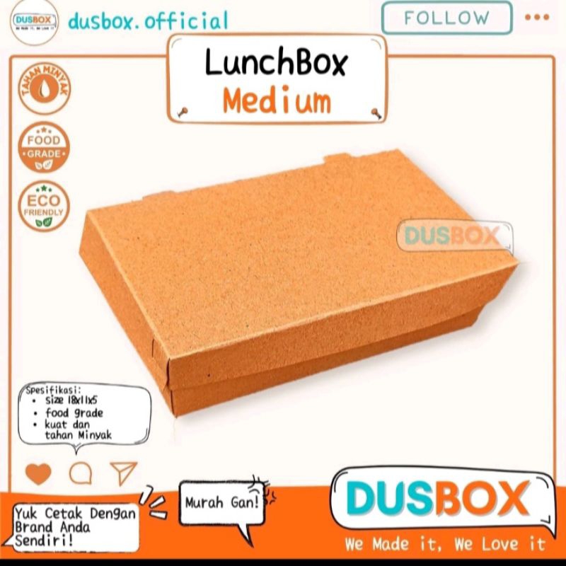 

Paper lunch box M