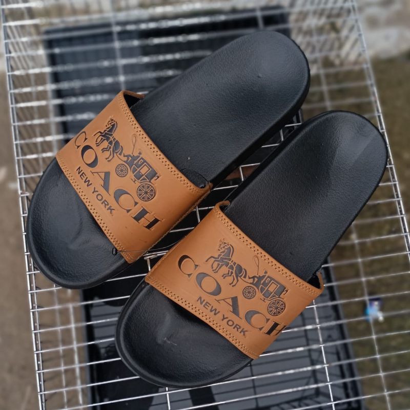 sandal karet pria slip on size jumbo.size 44.45.46.47.48.49