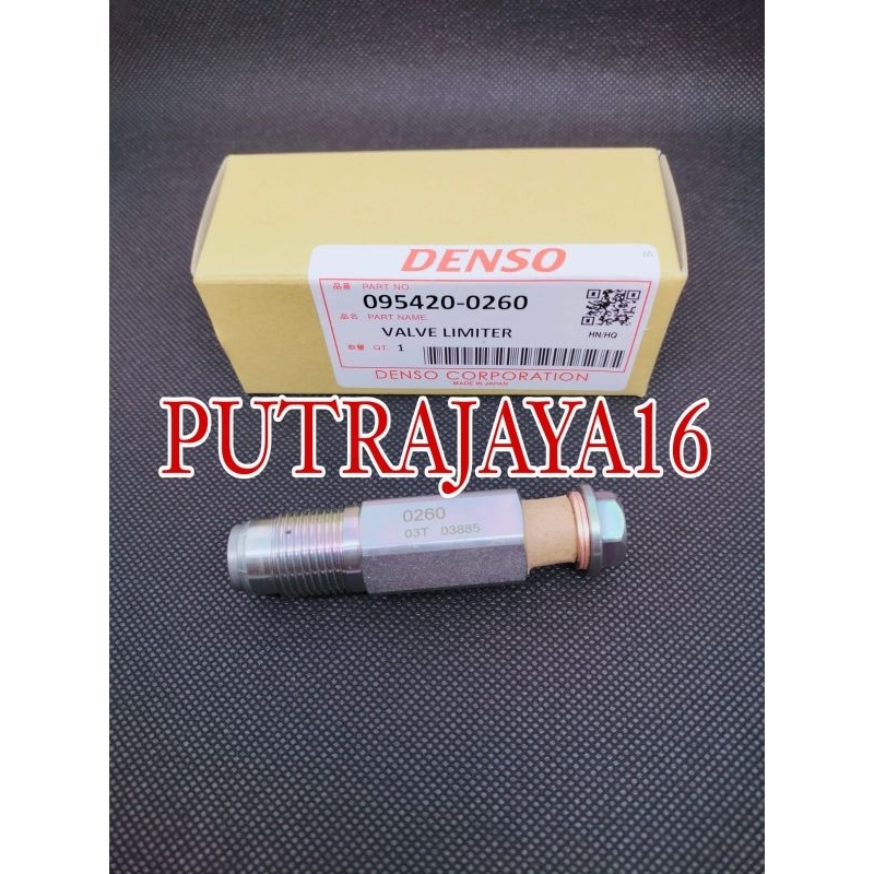 VALVE LIMITER ASSY PRESSURE COMMONRAIL TRITON PAJERO NAVARA DMAX