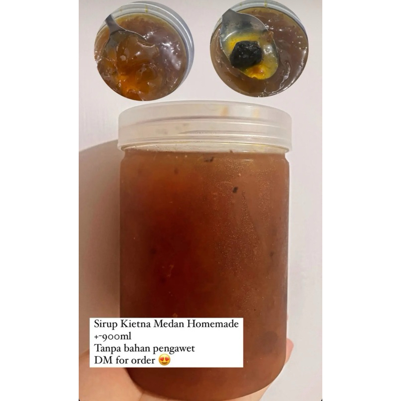 

Sirup kietna Medan homemade 900ml