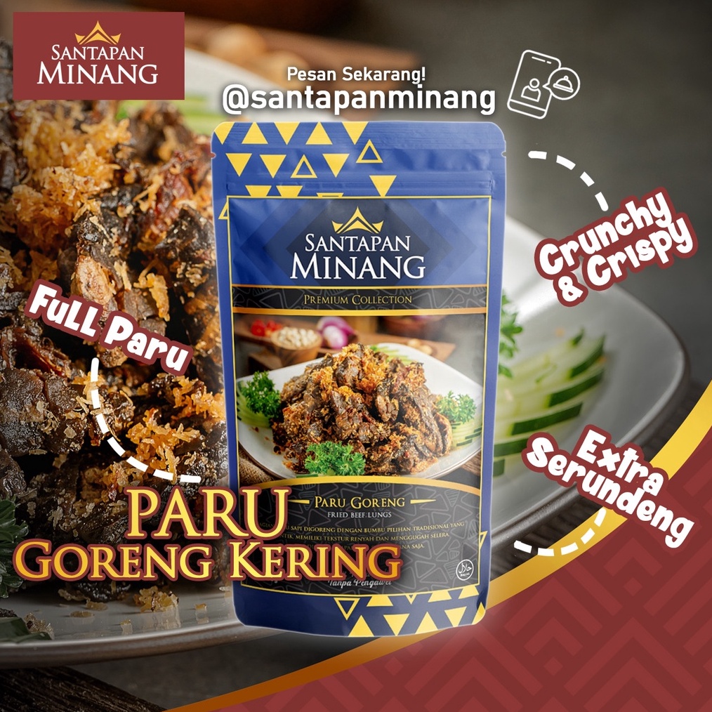 

Paru Goreng Kering Asli Padang Santapan Minang